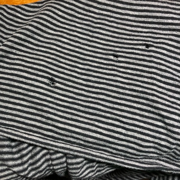 Norma Kamali Gray & Black Waterfall Cardigan XL - Picture 8 of 8